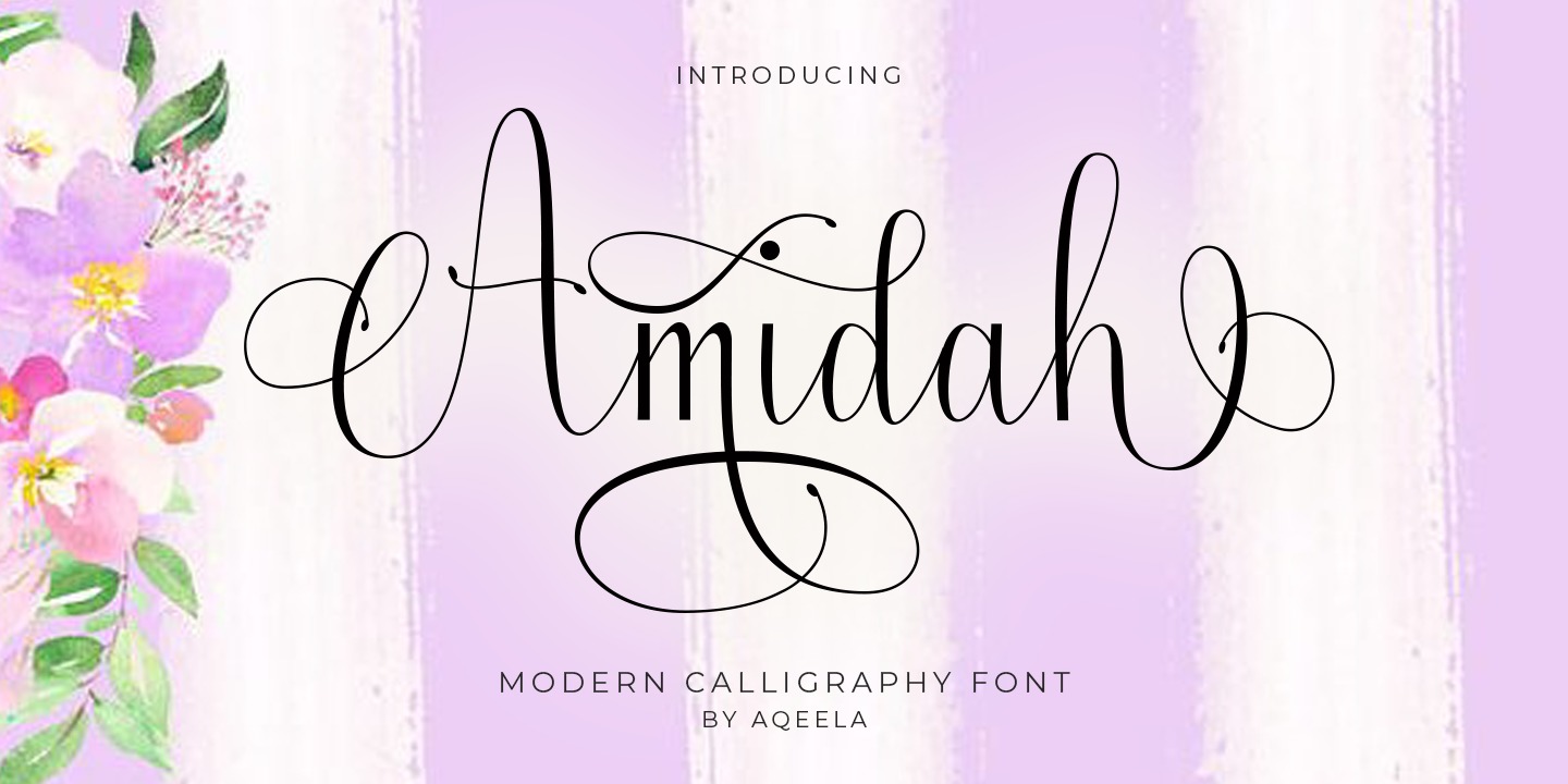Beispiel einer Amidah-Schriftart
